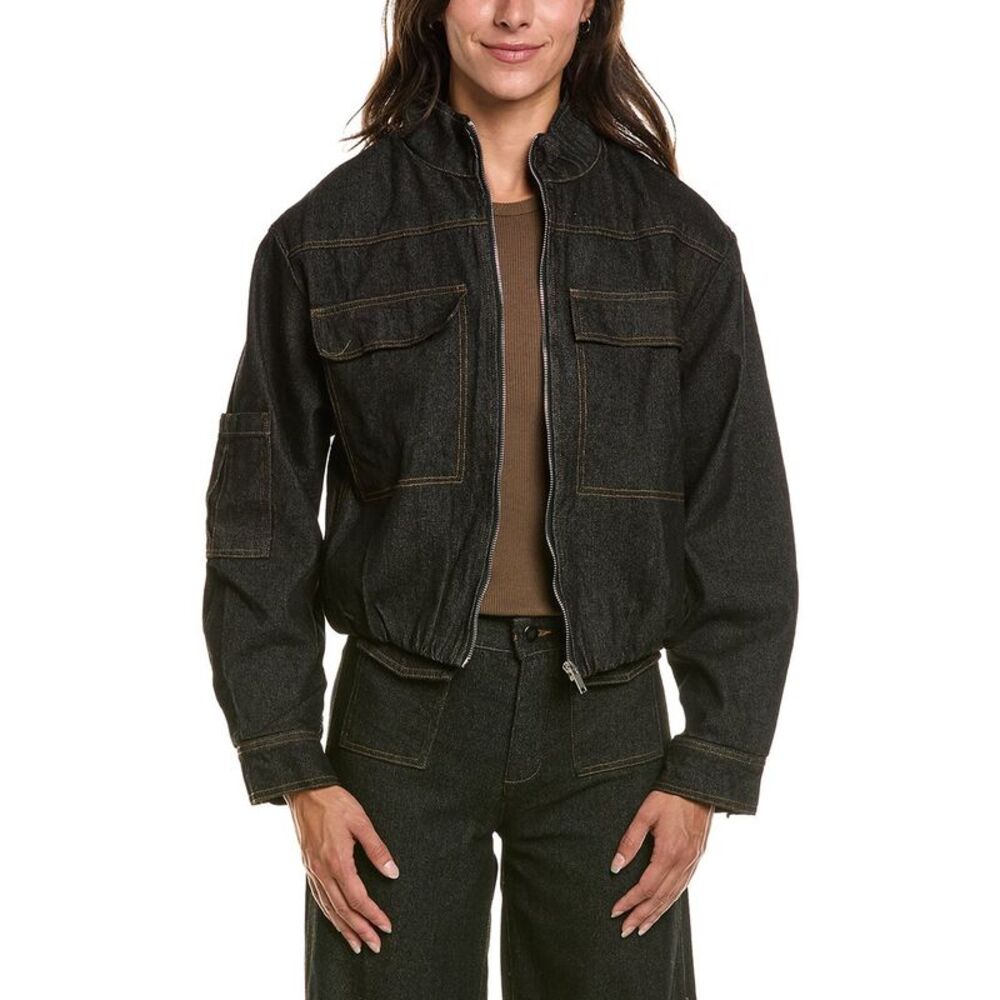 Abbey Womens  Jacket, Black